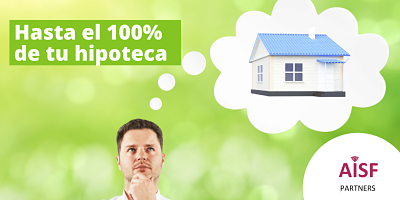 Comprar una casa por el precio de un alquiler. Hasta el 100% de tu hipoteca con Aisf Partners.